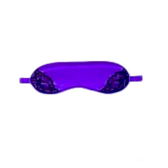 New Victoria’s Secret Real Silk Sleep Eye Mask Purple Lace - Picture 3 of 10